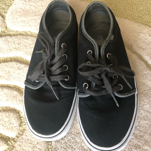 Black Vans Sneakers Unisex - Picture 1 of 3